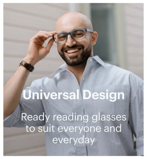 Dresden Vision Australia ready reading glasses designed for universal fit and everyday comfort