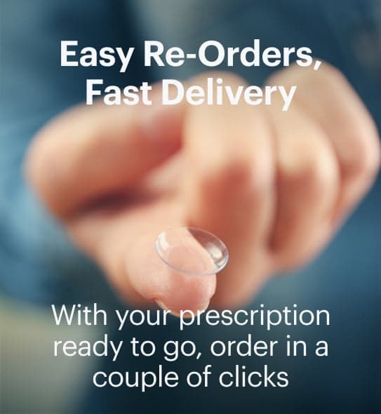 Easy Re-Orders, Fast Delivery - With your prescription ready to go, order in a couple of clicks